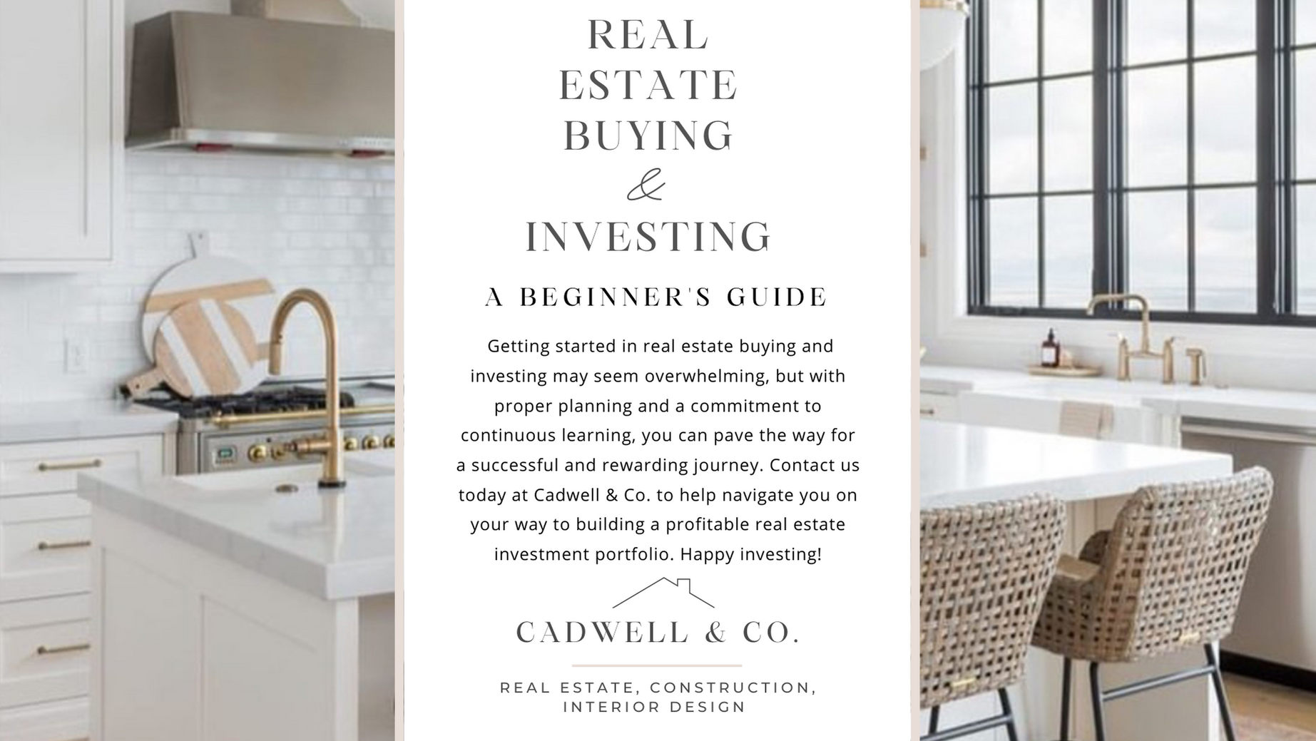 buying and investing real estate